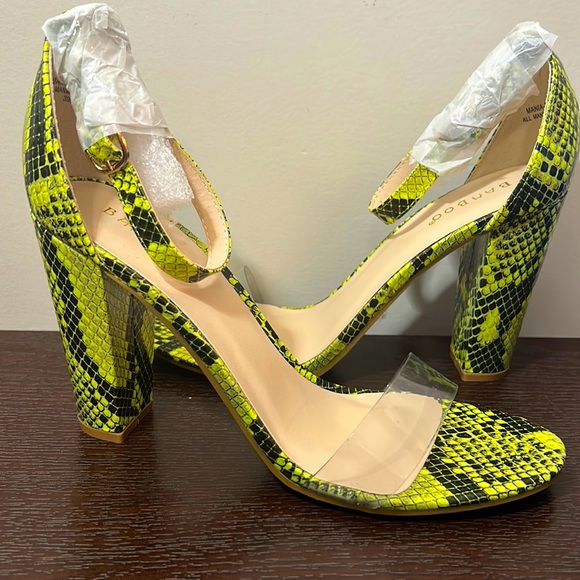 Yellow Multi Heel - Picture 1 of 4